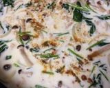 冷蔵庫の食材でクリームパスタ作り方5写真