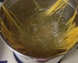 冷蔵庫の食材でクリームパスタ作り方2写真