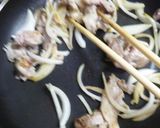 豚肉と玉ねぎの玉ねぎドレッシング炒め作り方3写真