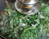 韓国料理よもぎ蒸し 쑥찜作り方3写真