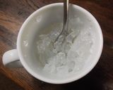 クラッシュ寒天入りの飲み物作り方3写真
