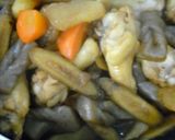 やわらか大根&骨付き鶏肉の含め煮作り方5写真