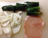 ほうれん草の生ハムロール作り方1写真