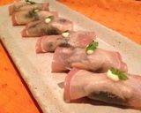 ほうれん草の生ハムロール作り方4写真
