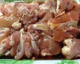 チキンのしょうが焼き コク味噌味作り方1写真