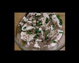 レンジで簡単！豆腐とそぼろの和風蒸し作り方3写真