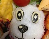 キャラ弁 ドラえもんのび太の大魔神 ペコ作り方5写真