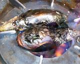 直火で豪快に焼くなす焼き作り方2写真