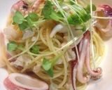 烏賊の和風パスタ作り方8写真