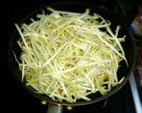 ＊もやしとちくわの卵とじ～お好み焼き風＊作り方2写真