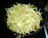 ＊もやしとちくわの卵とじ～お好み焼き風＊作り方2写真