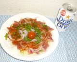 パパのカツオカルパッチョ作り方4写真