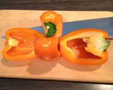 オレンジ入りマリネ♡パプリカのカップで♪作り方1写真