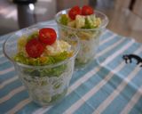 グラスでおしゃれに♪アボカドポテトサラダ作り方4写真