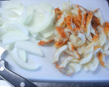 ♥しゃきっと玉葱＆ちくわの塩焼きそば♥作り方1写真
