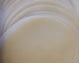 余った餃子 の皮でギョウザチップ♡のり塩作り方1写真