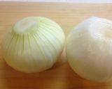 超簡単・ふろふき新玉葱のセリ味噌添え作り方1写真