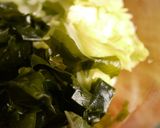 ワカメとキャベツの粒マスタードサラダ作り方3写真