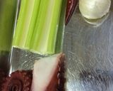 タコとセロリのカルパッチョ作り方1写真