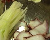 タコとセロリのカルパッチョ作り方2写真