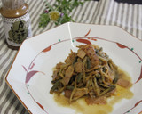 つくしの中華風炒め作り方6写真