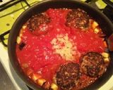 らっきょうでコクうま♪煮込みハンバーグ作り方10写真
