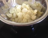 ＊HMホワイトチョコ蒸しパン＊作り方1写真