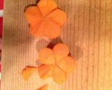 ねじり梅♡人参のお花♪作り方5写真
