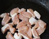 簡単20分☆蓮根と鶏肉の梅味噌炒め作り方3写真