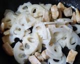 簡単20分☆蓮根と鶏肉の梅味噌炒め作り方4写真