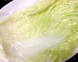 簡単！白だしで鶏ミンチのロール白菜作り方2写真