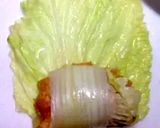 簡単！白だしで鶏ミンチのロール白菜作り方3写真