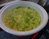 酸味まろやか　トマトとキャベツのスープ作り方3写真