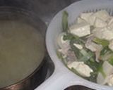 ３分広東料理　油菜と湯（スープ）作り方2写真