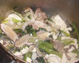 ３分広東料理　油菜と湯（スープ）作り方3写真