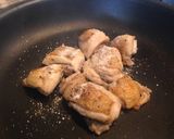 簡単♡クレソル&粉チーズのチキンソテー作り方5写真