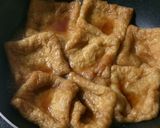 フライパンで寿司あげ 甘くて濃いめ。作り方3写真