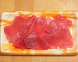 マグロ切り落としで☆ごちそうカルパッチョ作り方4写真