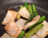 イカとアスパラのレモン醤油がけ作り方6写真