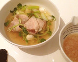 クレソンと豚バラをおろしだれで♡作り方3写真