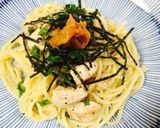 梅と鶏の簡単★あっさりパスタ作り方5写真