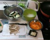 鶏ひき肉となすのミートソーススパゲティ作り方2写真