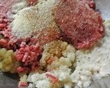 柔らかジューシー照り焼き根菜ハンバーグ作り方4写真
