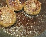 柔らかジューシー照り焼き根菜ハンバーグ作り方8写真