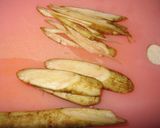 切干大根とごぼうとひじきの煮物作り方1写真