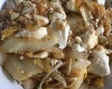 麻婆豆腐の素で白菜トロトロ煮作り方3写真