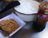 サラダ寿司風☆納豆巻き作り方1写真