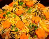 マグロとアボカドのちらし寿司風ケーキ作り方9写真