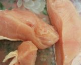 まずはコヤツにて！鶏胸肉の味噌漬け焼き作り方1写真
