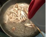 フライパンひとつ♪ごぼうと茸の和風パスタ作り方2写真
